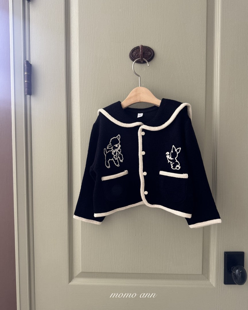 韓國童裝 26秋| MN15 Jacquard Cardigan 外套/開衫 (90-130)