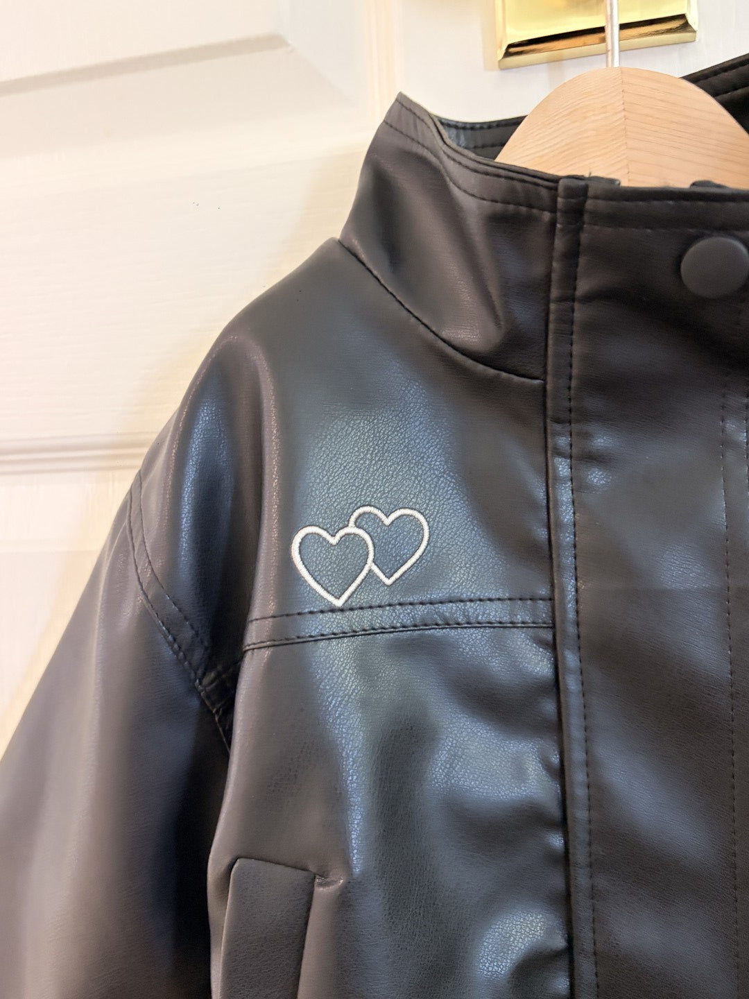 韓國童裝 26秋| MN16 Leather Jacket 外套 (90-130)