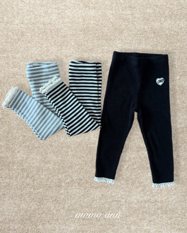韓國童裝 26秋| MN01 Willy Ribbed Leggings 打底褲 (80-130)
