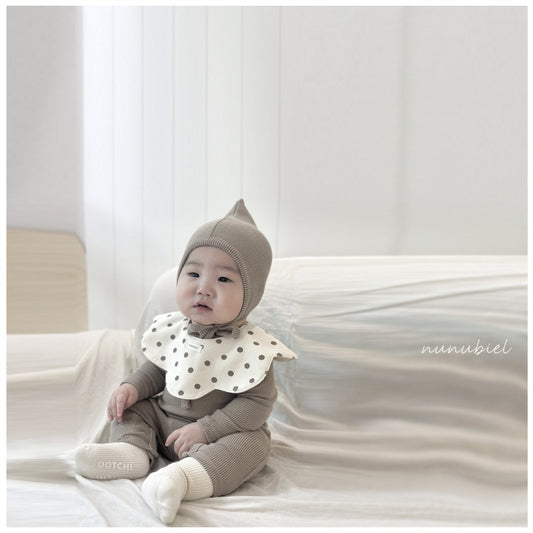 韓國童裝 | 居家服 睡衣 Loze romper & bonnet (Baby) - FLO | FLOWERKKOCH 