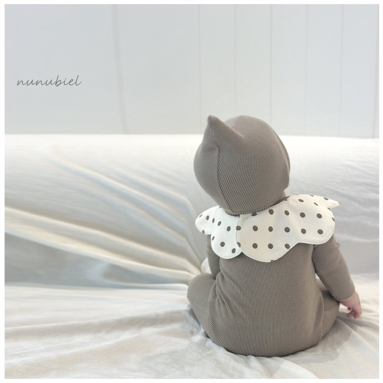 韓國童裝 | 居家服 睡衣 Loze romper & bonnet (Baby) - FLO | FLOWERKKOCH 