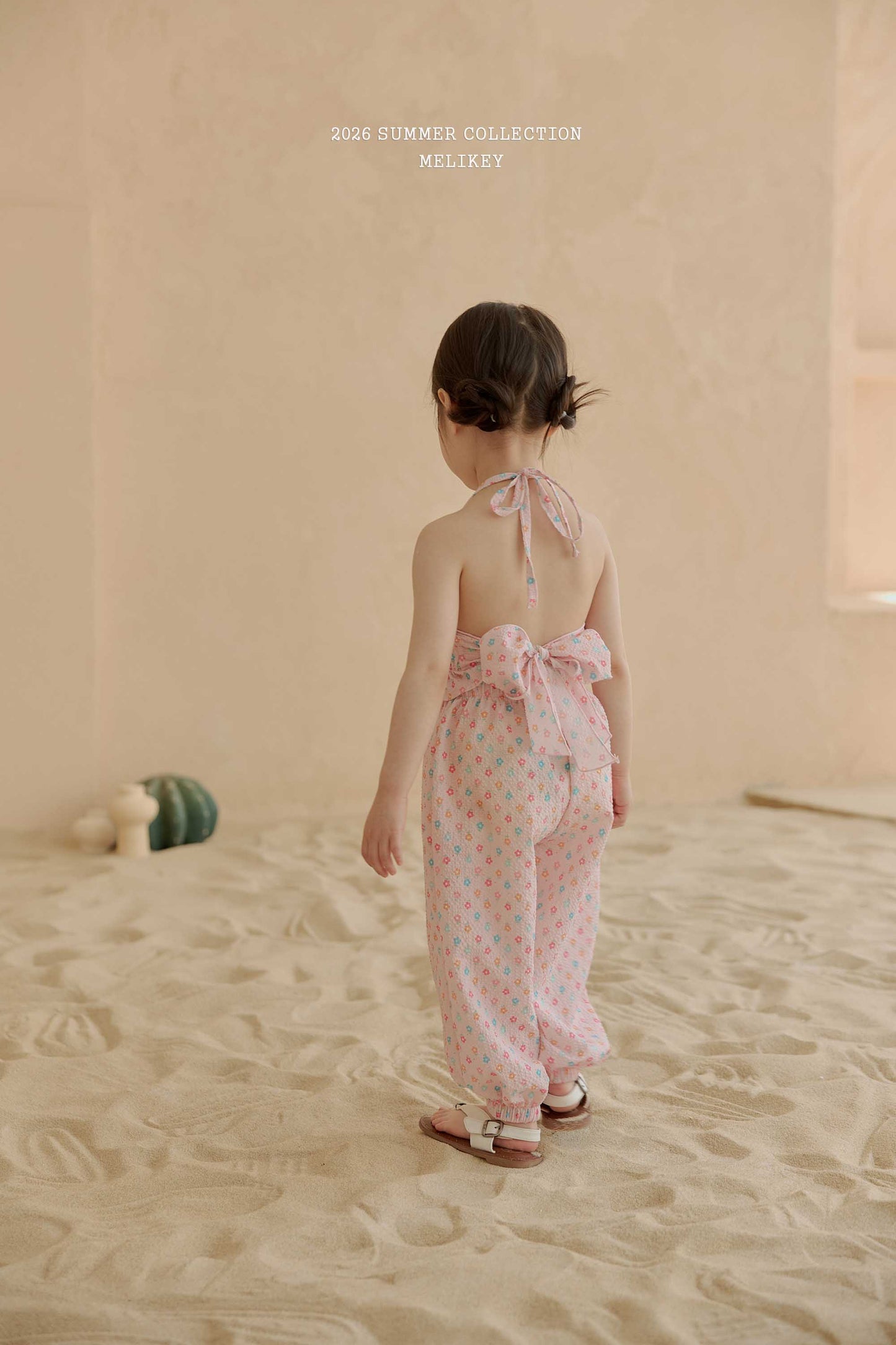 韓國童裝 26夏| ME65 Jelly Flower Frill Set (90-130cm)