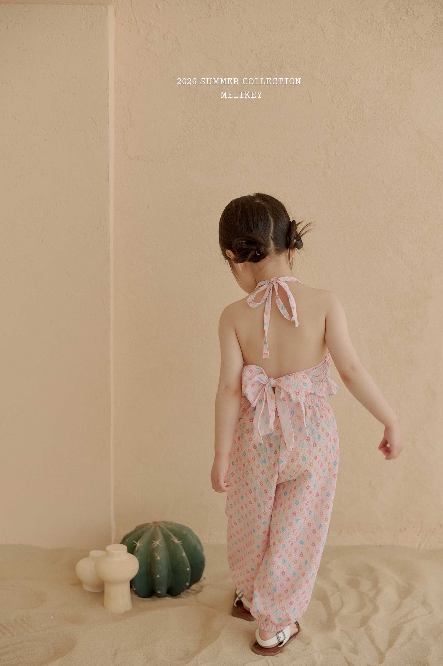 韓國童裝 26夏| ME65 Jelly Flower Frill Set (90-130cm)