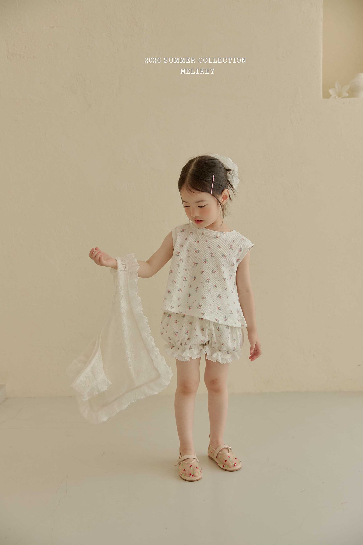 韓國童裝 26夏| ME64 Lace Frill BAG 蕾絲荷葉邊包包 (FREE)