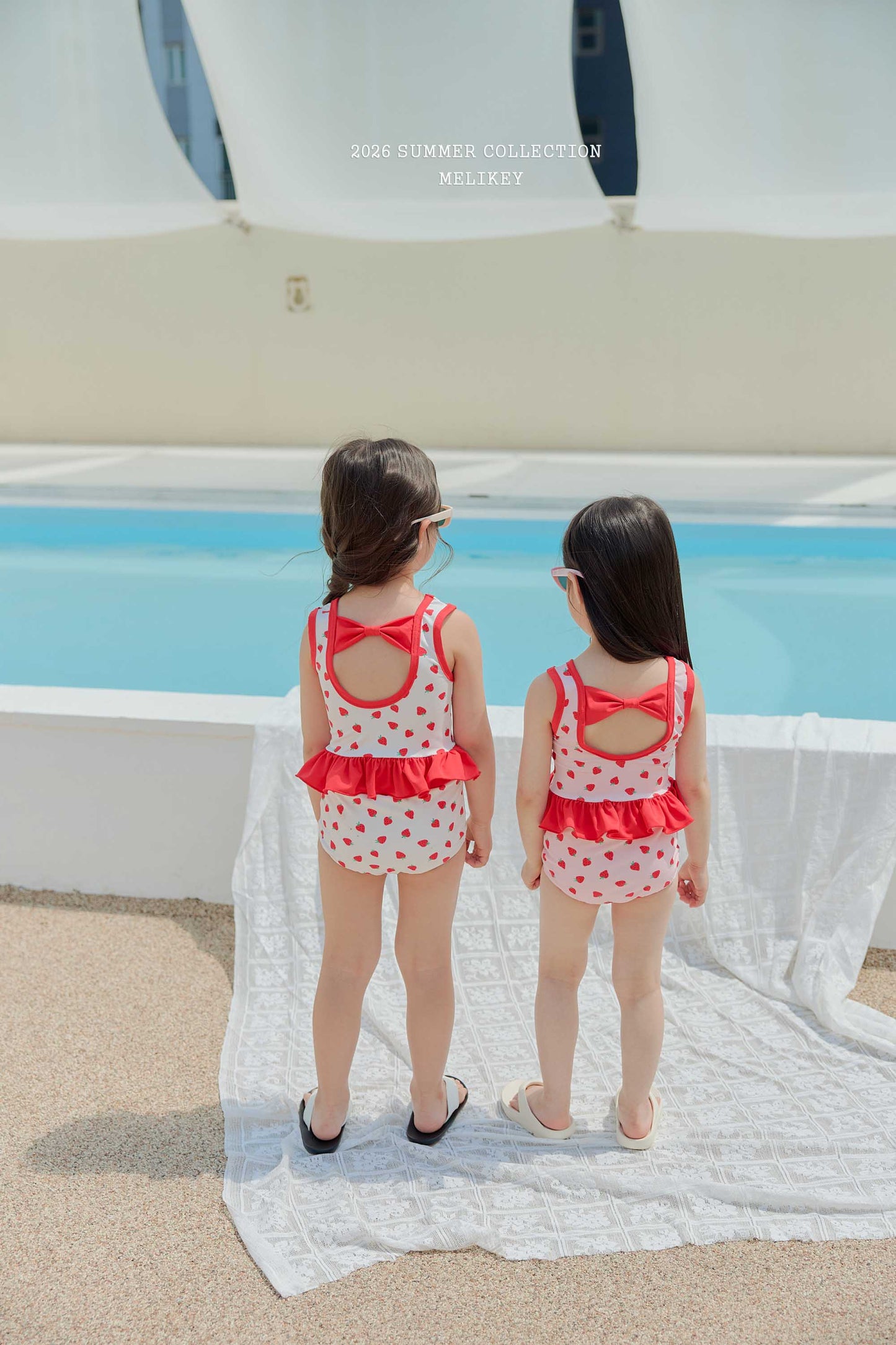 韓國童裝 26夏| ME59 Berry Swim SET 莓果泳裝套組 (90-130cm)