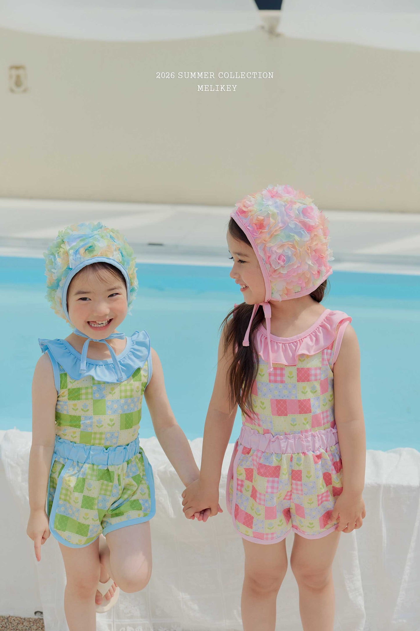 韓國童裝 26夏| ME62 Color Pop Swim Cap 色彩流行泳帽 (FREE)
