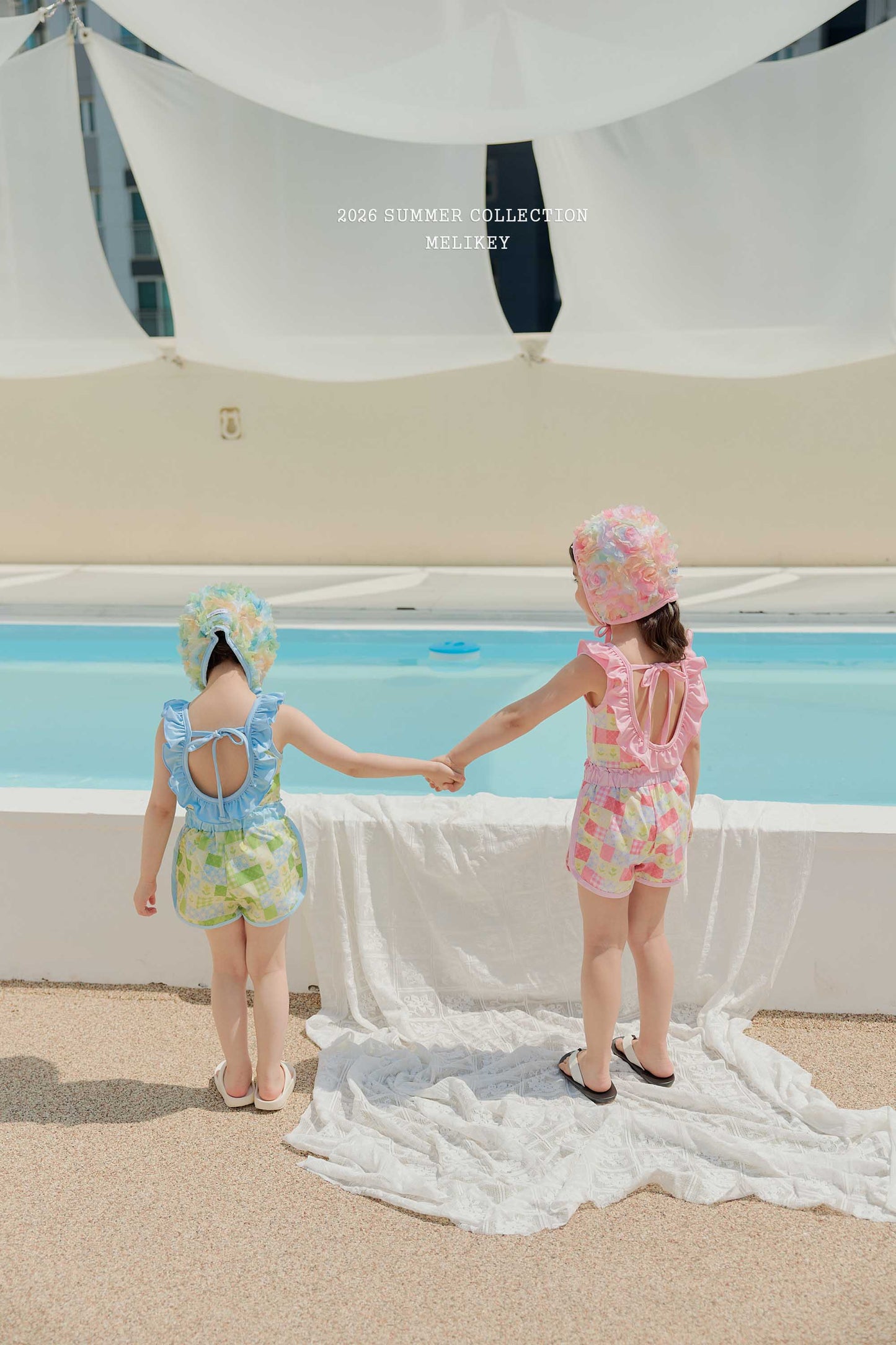 韓國童裝 26夏| ME62 Color Pop Swim Cap 色彩流行泳帽 (FREE)