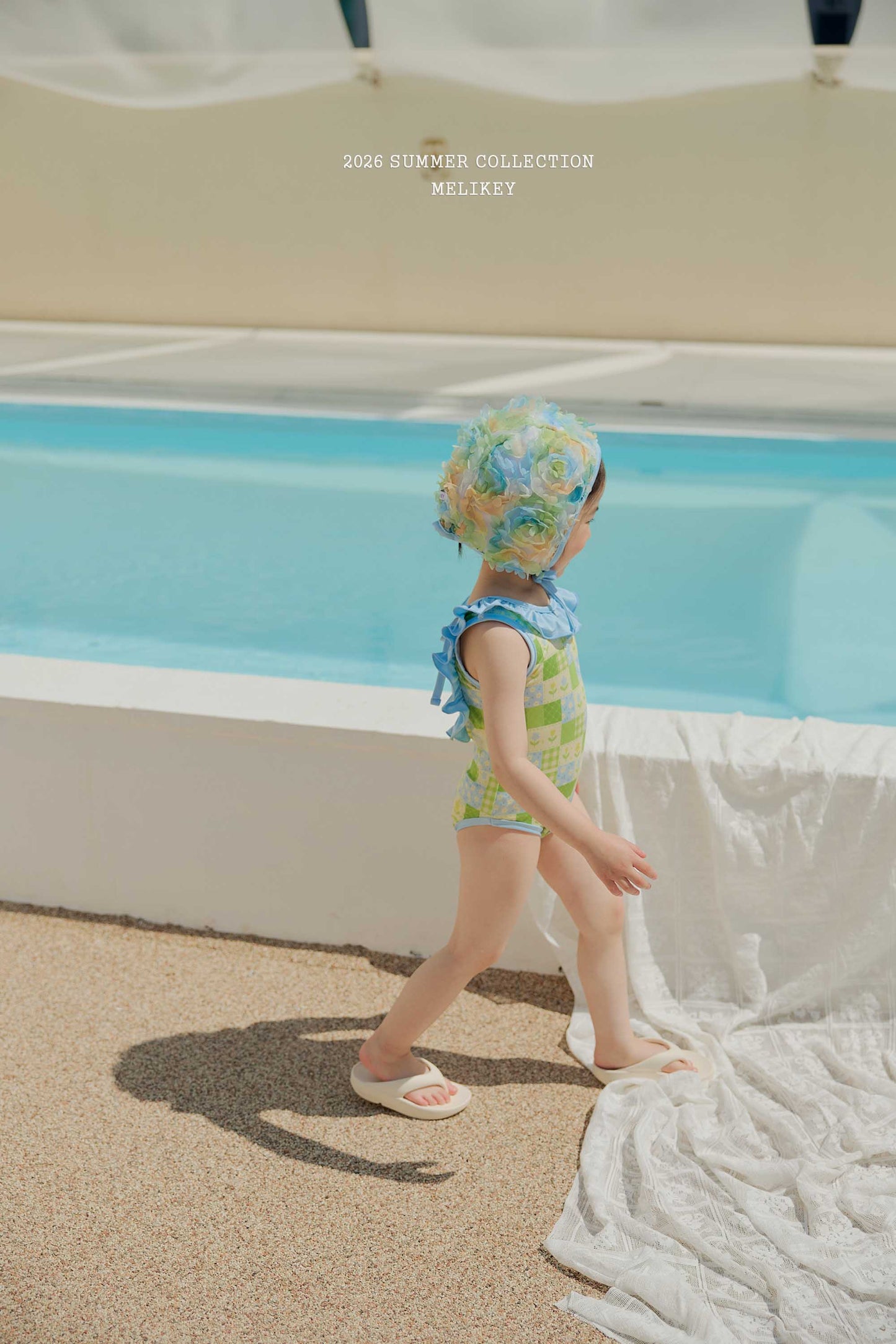 韓國童裝 26夏| ME62 Color Pop Swim Cap 色彩流行泳帽 (FREE)
