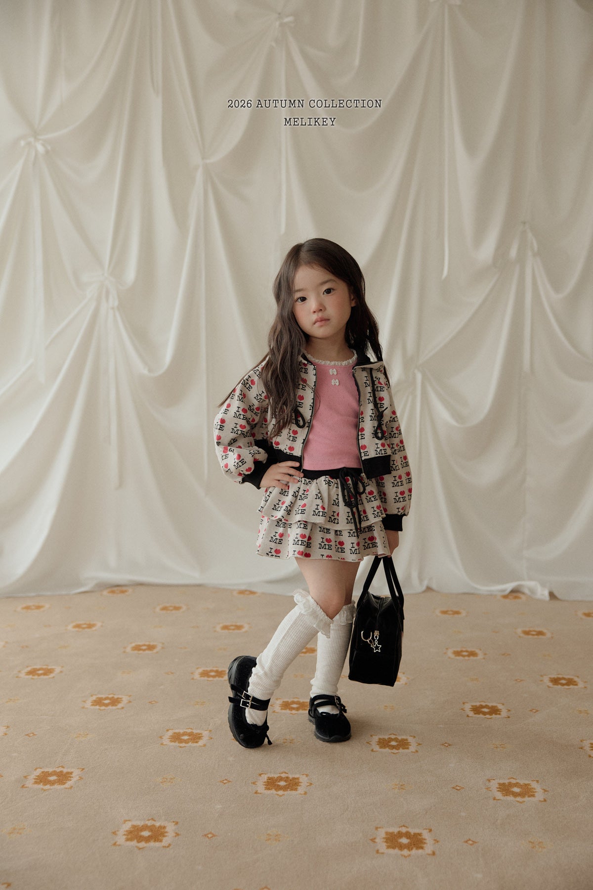 韓國童裝 26秋| ME30 Cankan Love Me Skirt 蛋糕裙 (80-140)