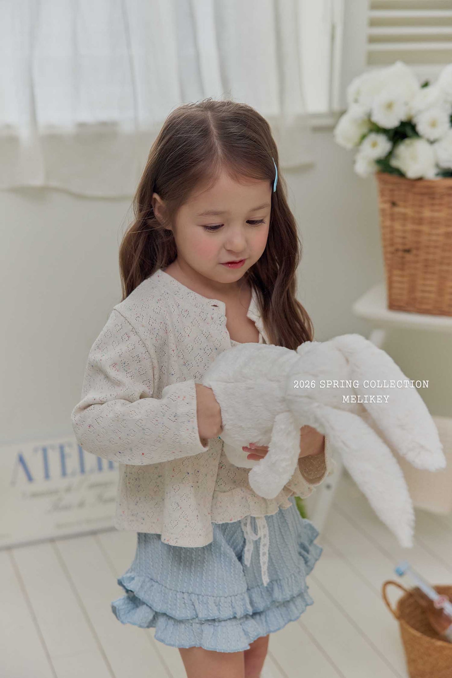 韓國童裝 26春 | ME26144  Frill Short Pants