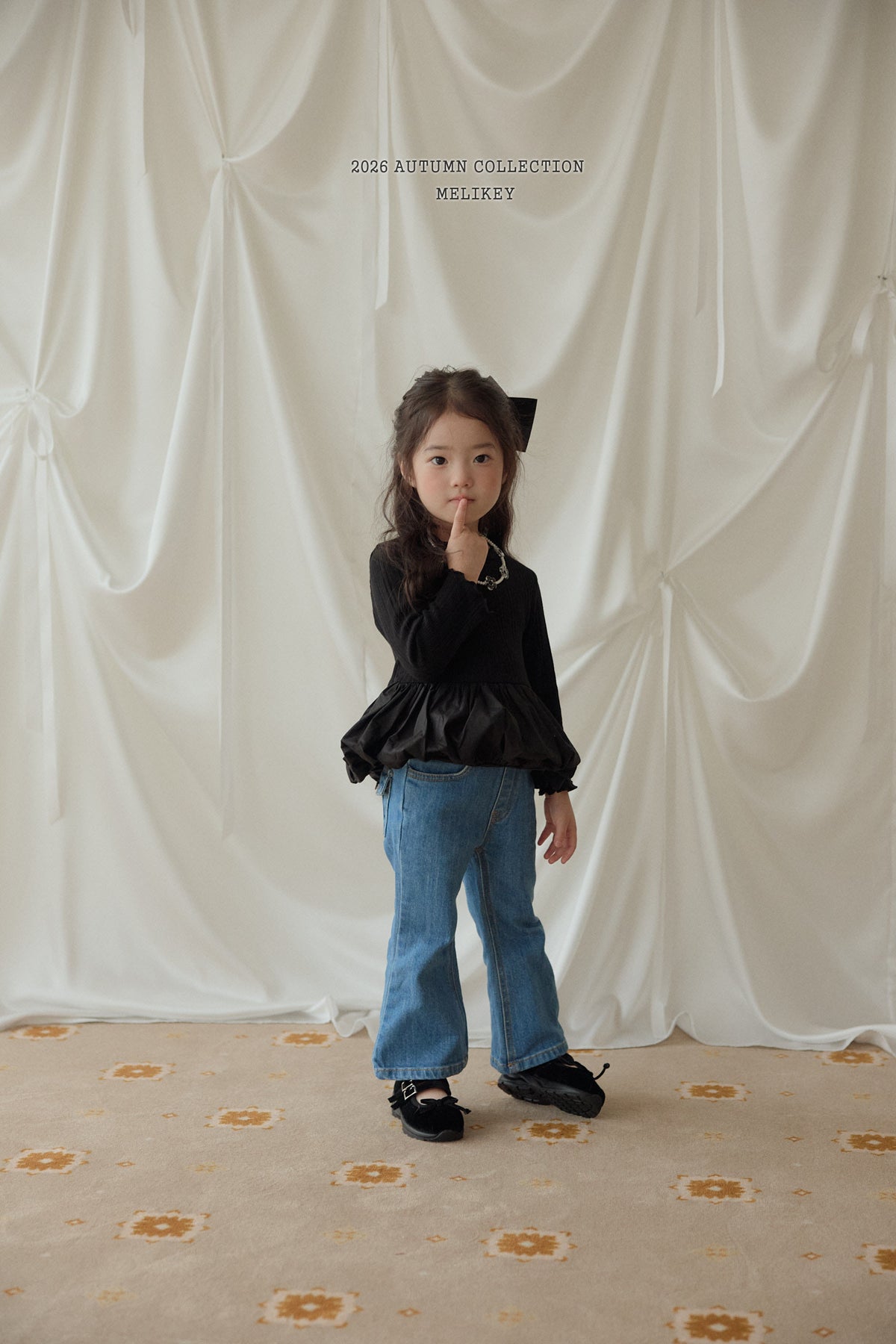 韓國童裝 26秋| ME45 Pocket Bootcut Pants 口袋喇叭長褲 (80-140)