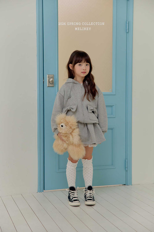 韓國童裝 26春 | ME26149 Ribbon Knee Socks