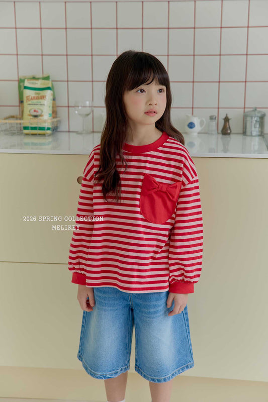 韓國童裝 26春 |ME26156 Denim Short Pants