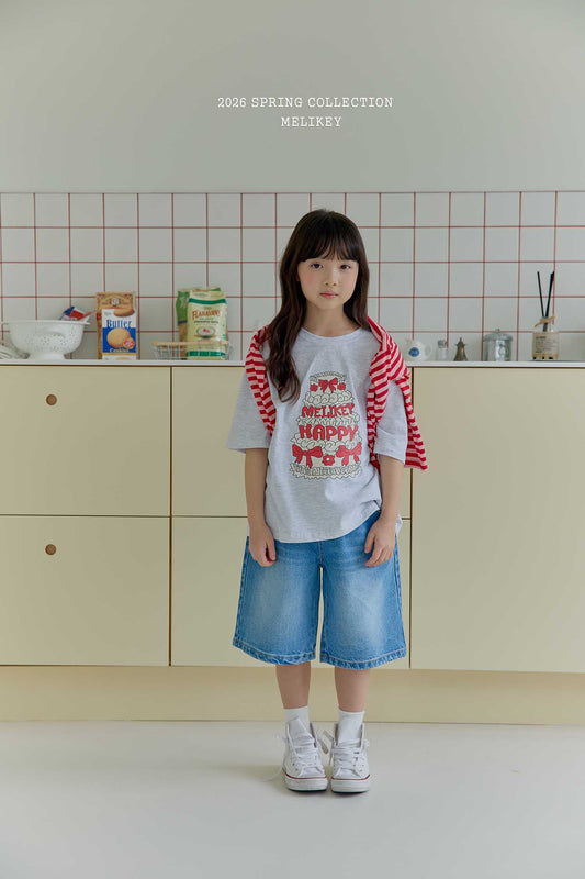 韓國童裝 26春 | ME26146 Happy Tee