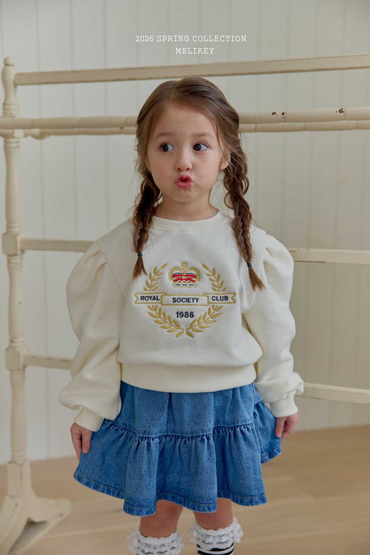 韓國童裝 26春 | ME26117 Crown MTM
