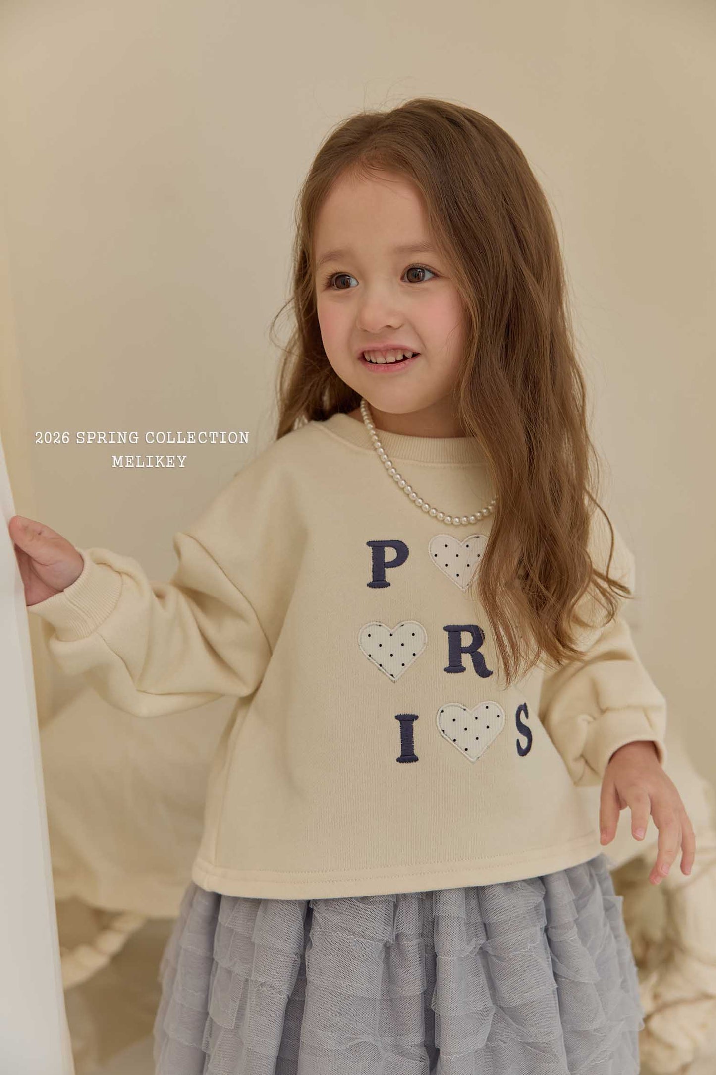 韓國童裝 26春 |ME26151 Heart MTM