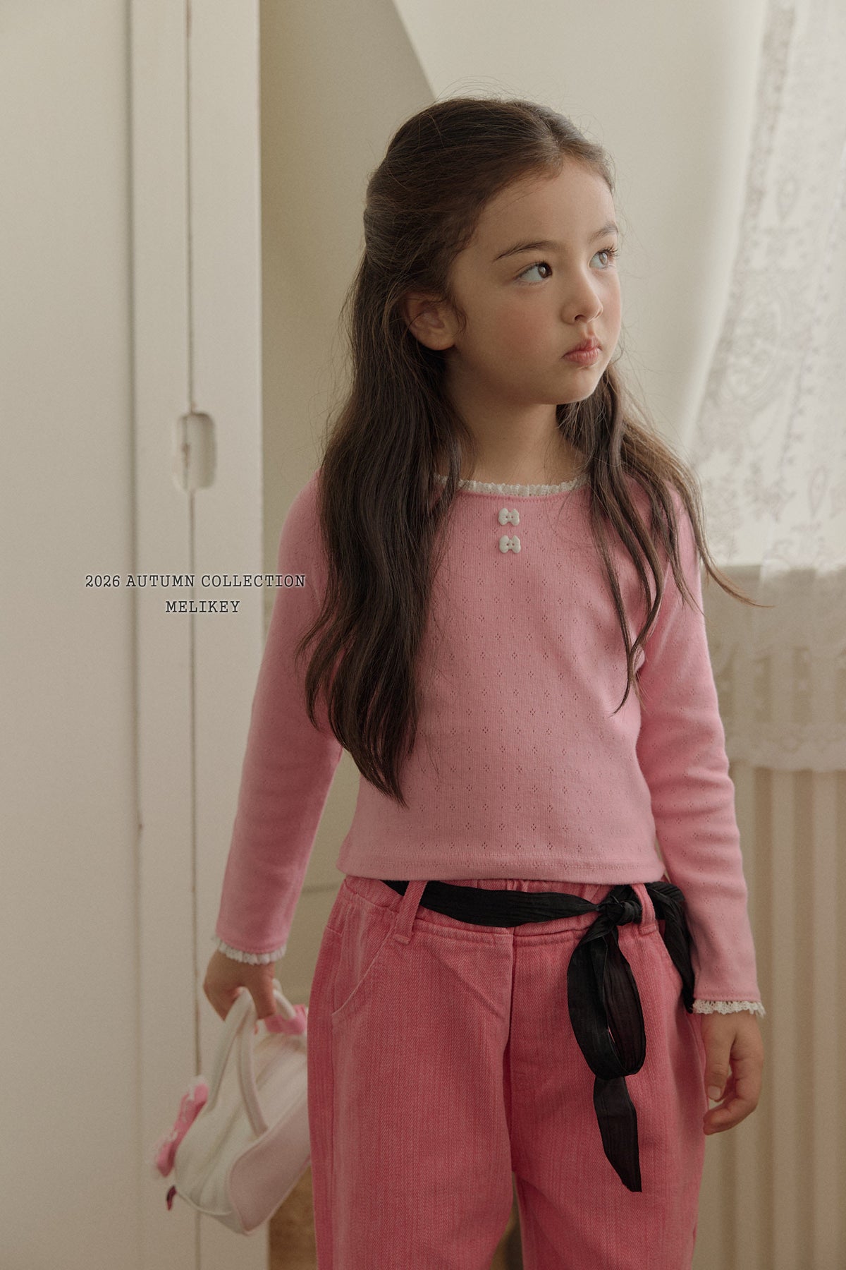 韓國童裝 26秋| ME46 Leme Pigment Pants 水洗長褲 (80-140)