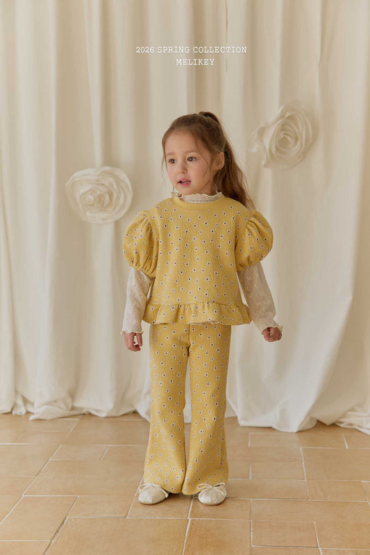 韓國童裝 26春 | ME26128 Daisy Bootcut Pants