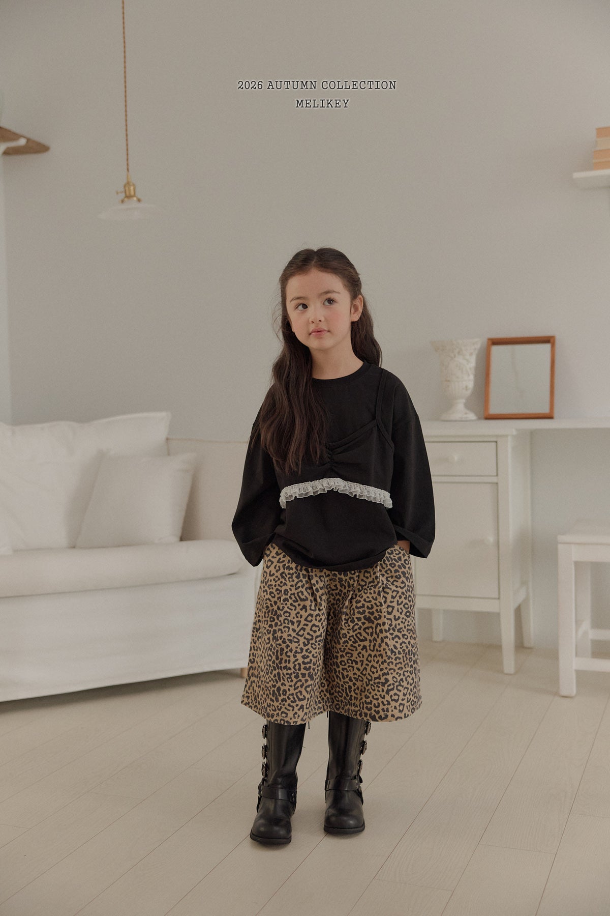 韓國童裝 26秋| ME10 Layered T-shirt 上衣 (80-140)