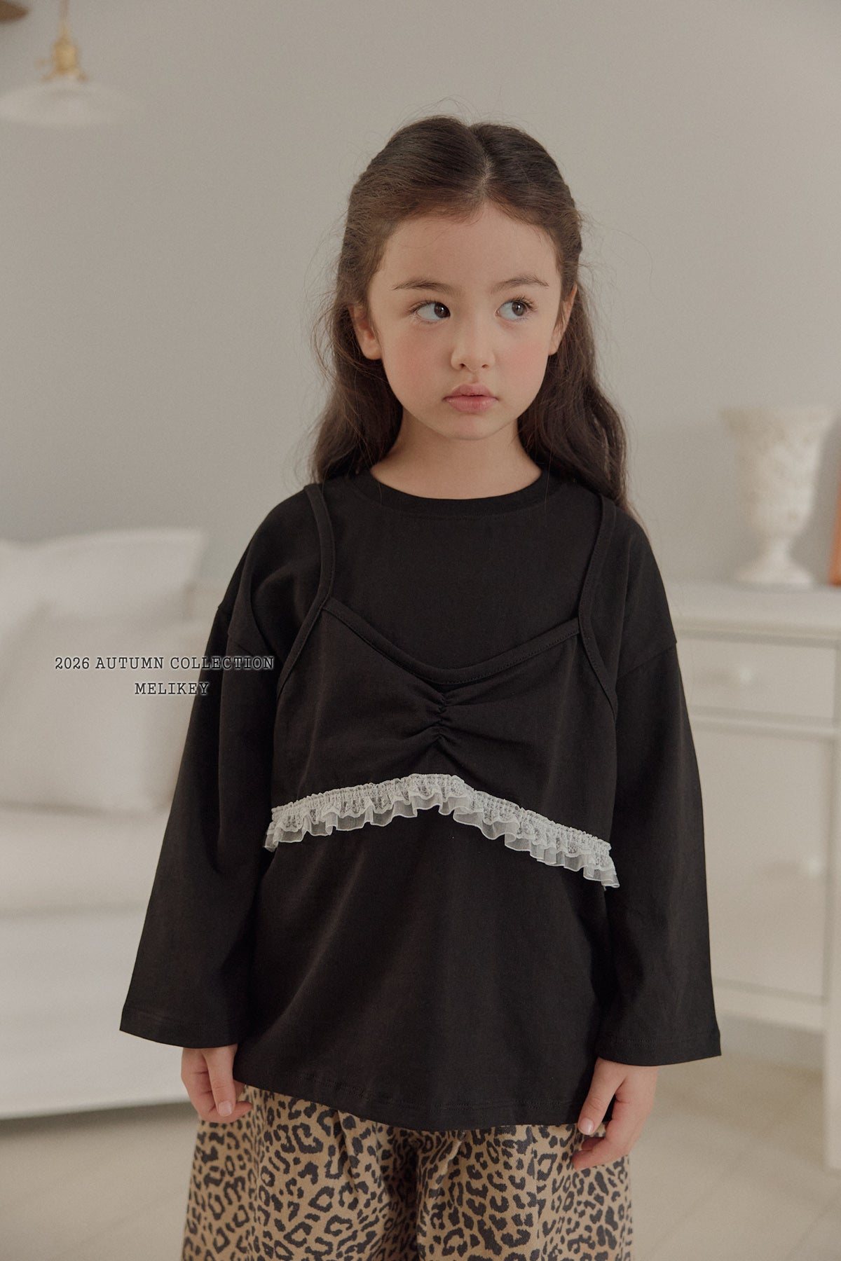 韓國童裝 26秋| ME10 Layered T-shirt 上衣 (80-140)