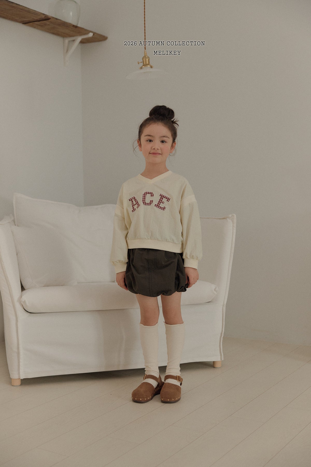韓國童裝 26秋| ME33 Shirring Pumpkin Skirt 南瓜裙 (80-140)