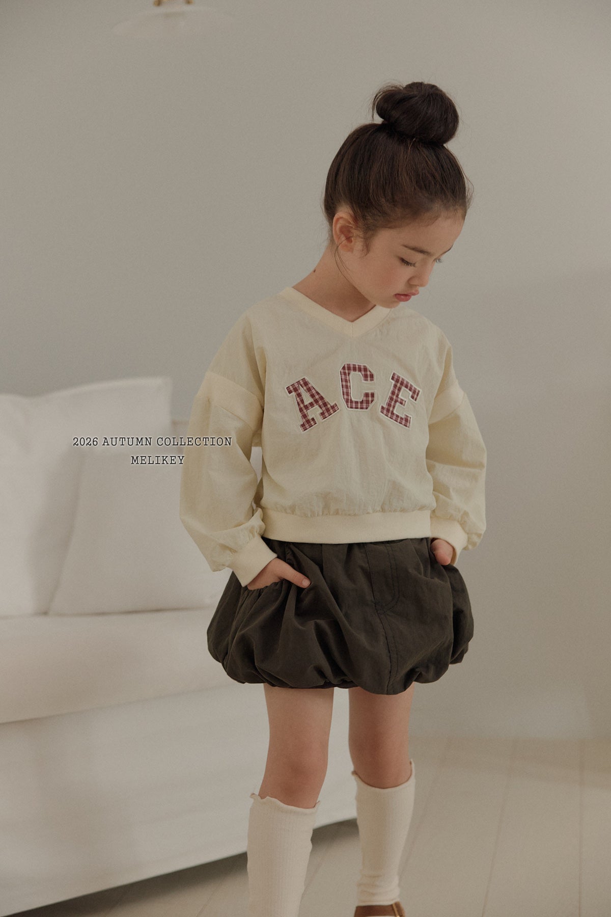 韓國童裝 26秋| ME33 Shirring Pumpkin Skirt 南瓜裙 (80-140)