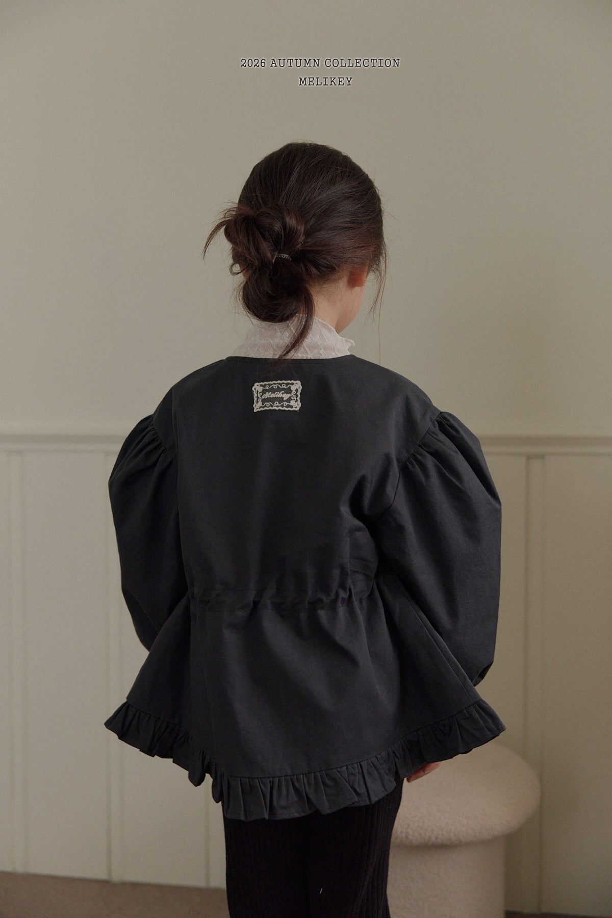 韓國童裝 26秋| ME56 Momo Frill Trench Coat 風衣外套 (80-140)
