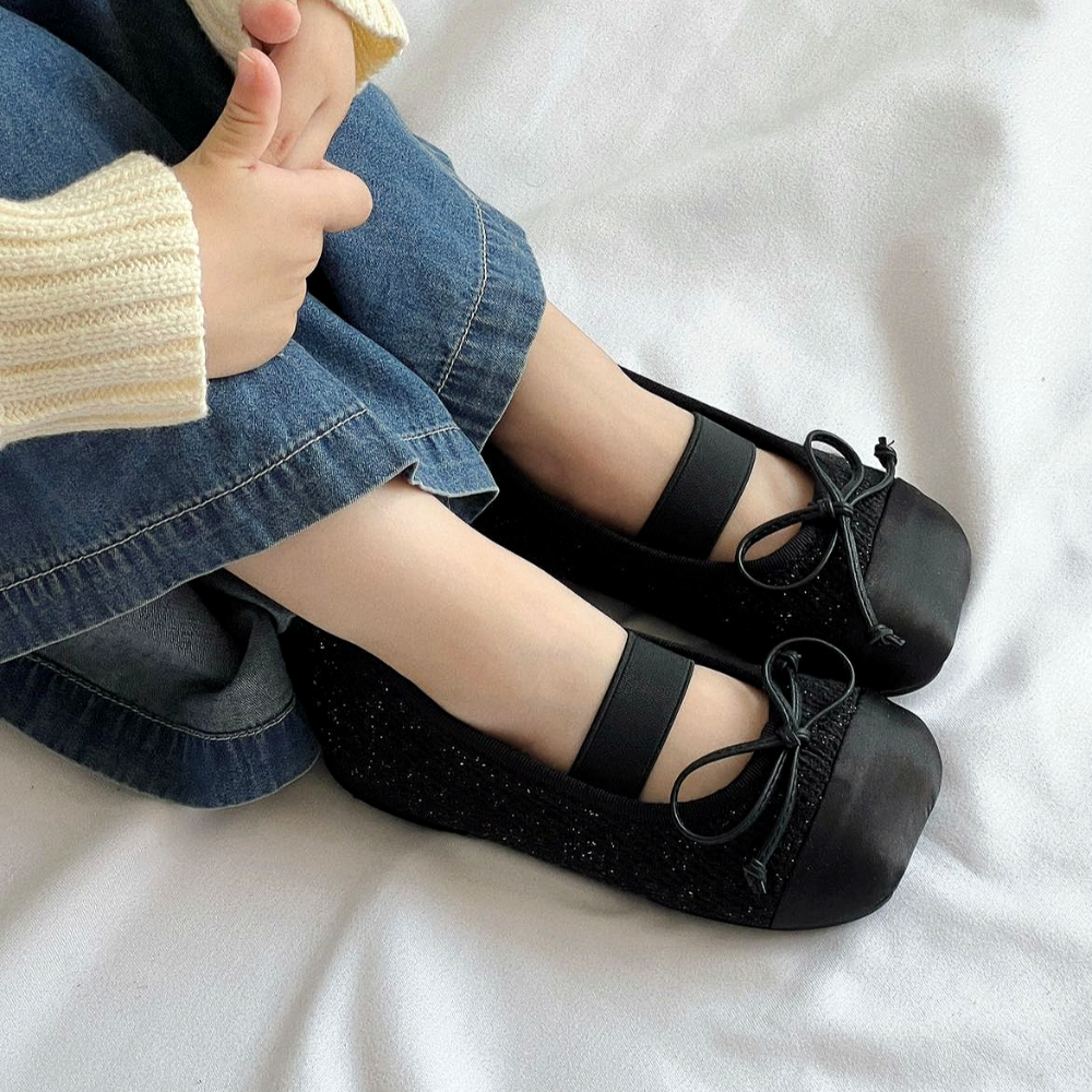 韓國童鞋 | NEKO RIBBON MARYJANE SHOES - FLO | FLOWERKKOCH 