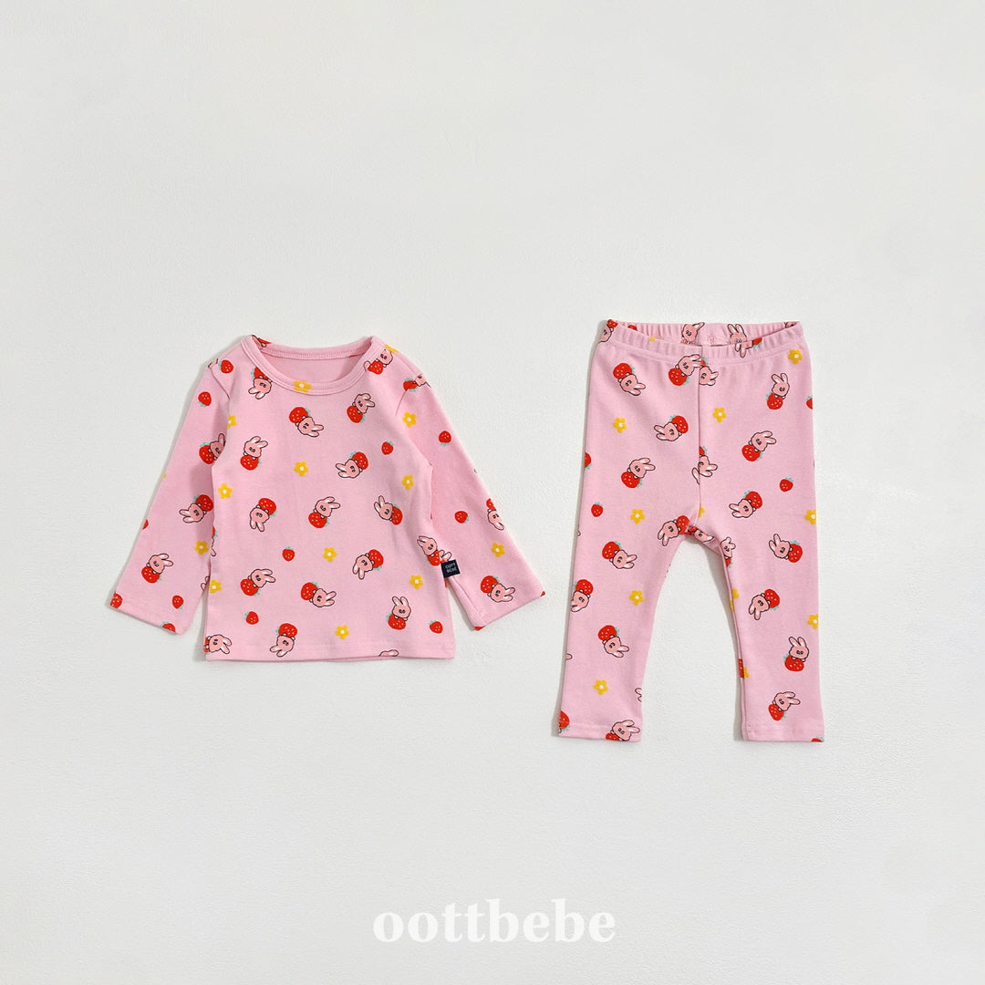 現貨▷ 韓國童裝 Oottbebe Yum Yum Top and Bottom Set