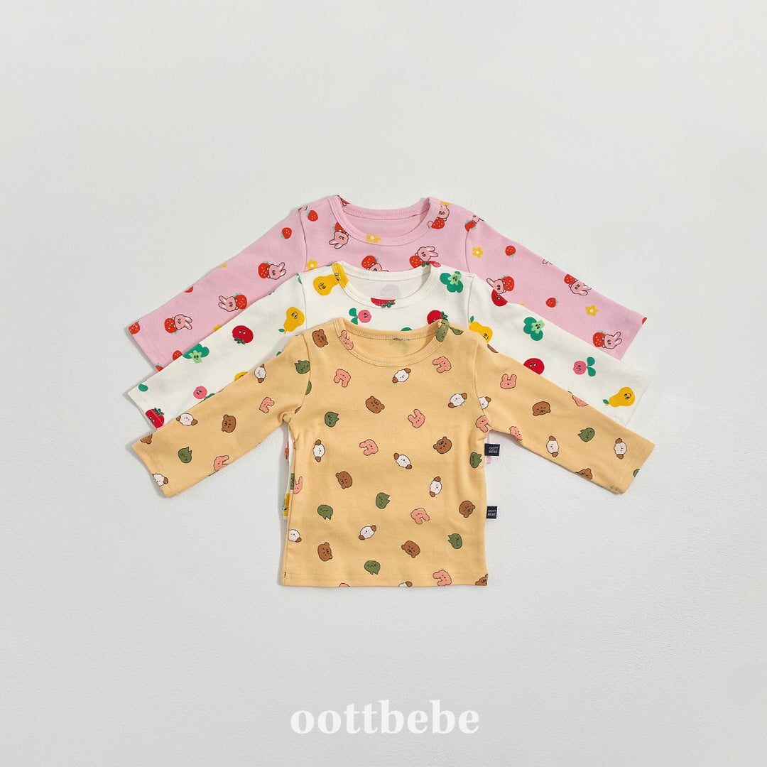 現貨▷ 韓國童裝 Oottbebe Yum Yum Top and Bottom Set