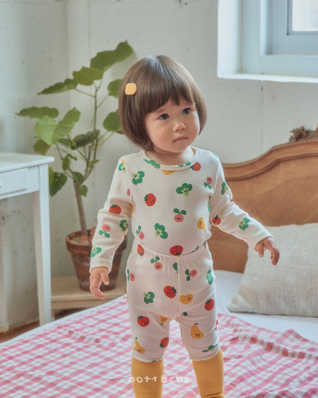 現貨▷ 韓國童裝 Oottbebe Yum Yum Top and Bottom Set