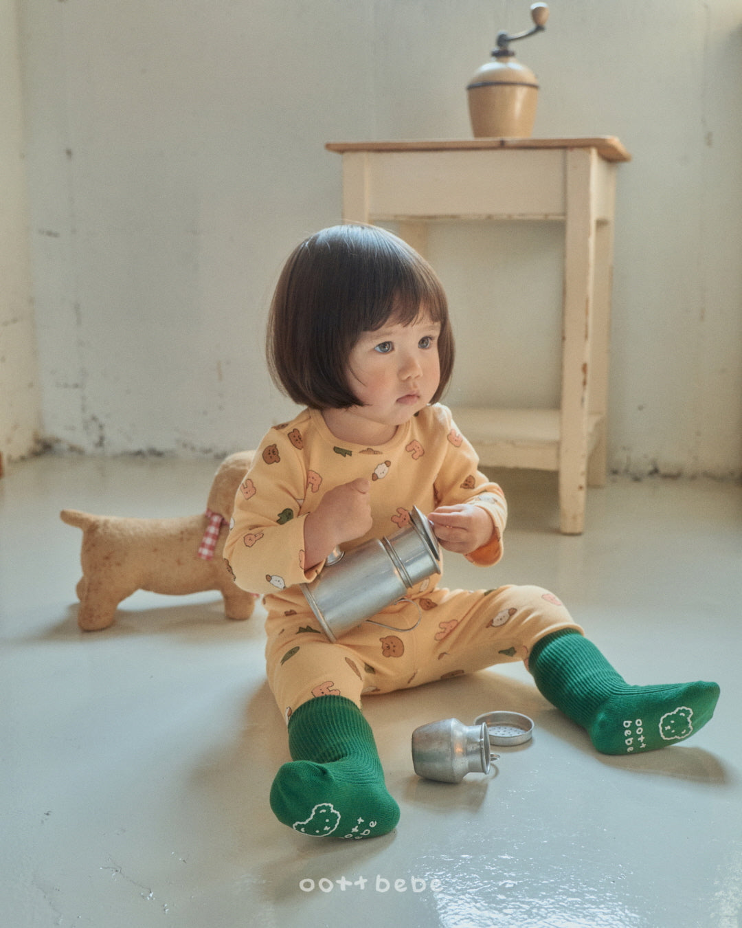 現貨▷ 韓國童裝 Oottbebe Yum Yum Top and Bottom Set