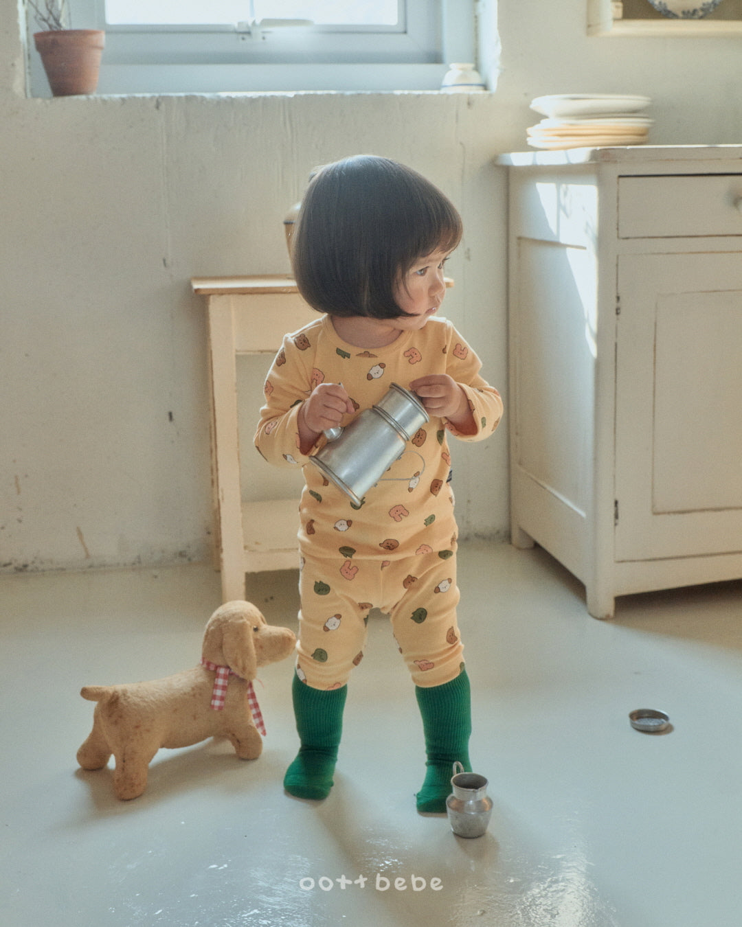 現貨▷ 韓國童裝 Oottbebe Yum Yum Top and Bottom Set