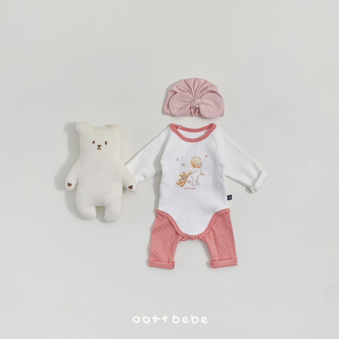 現貨▷ 韓國童裝 Oottbebe Fairy Tale Baby Suit + Legging Set