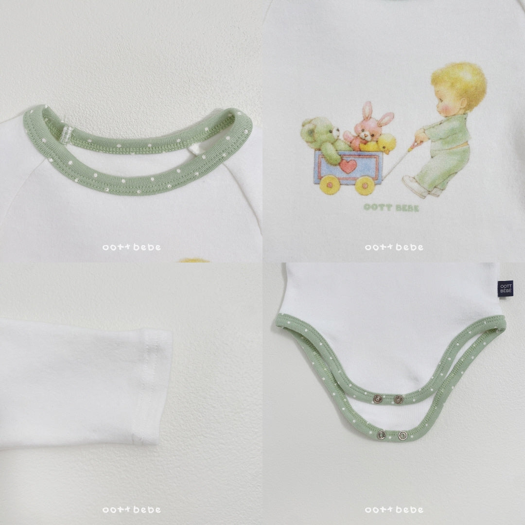 現貨▷ 韓國童裝 Oottbebe Fairy Tale Baby Suit + Legging Set