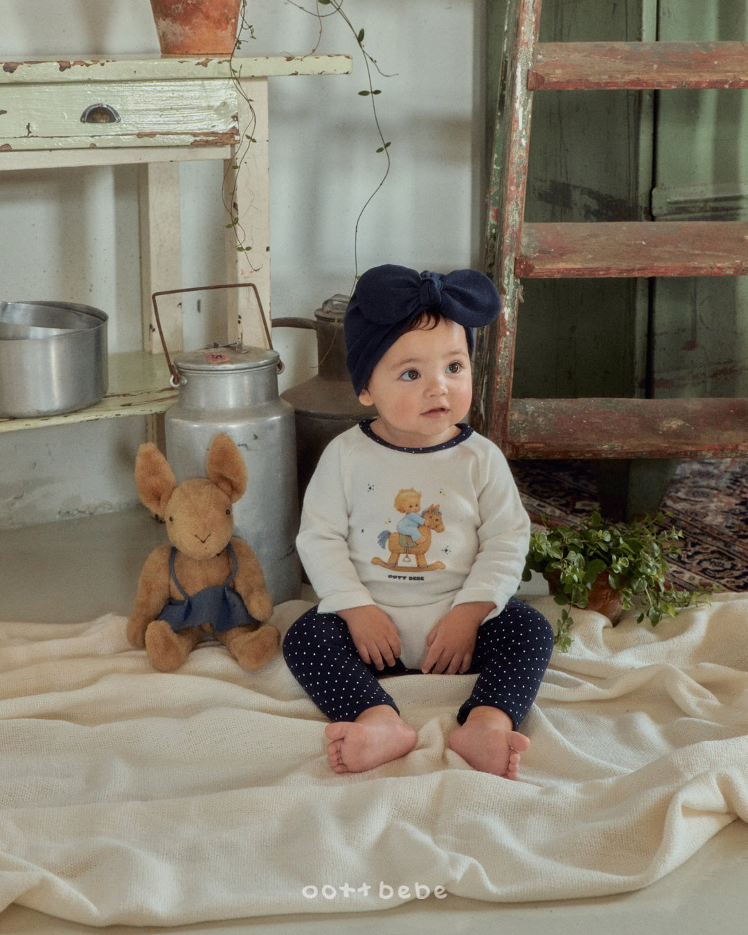 現貨▷ 韓國童裝 Oottbebe Fairy Tale Baby Suit + Legging Set