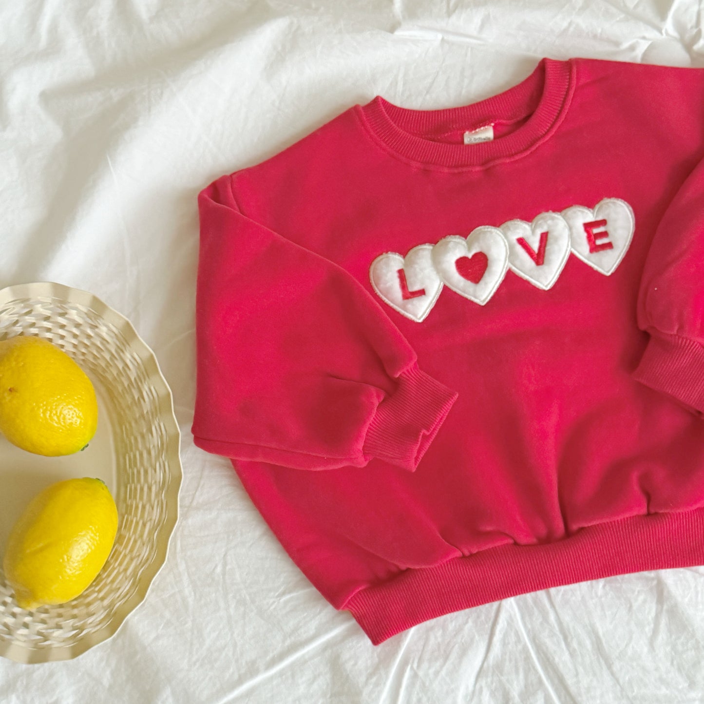 韓國童裝 25秋冬 | NB25407 Love MTM