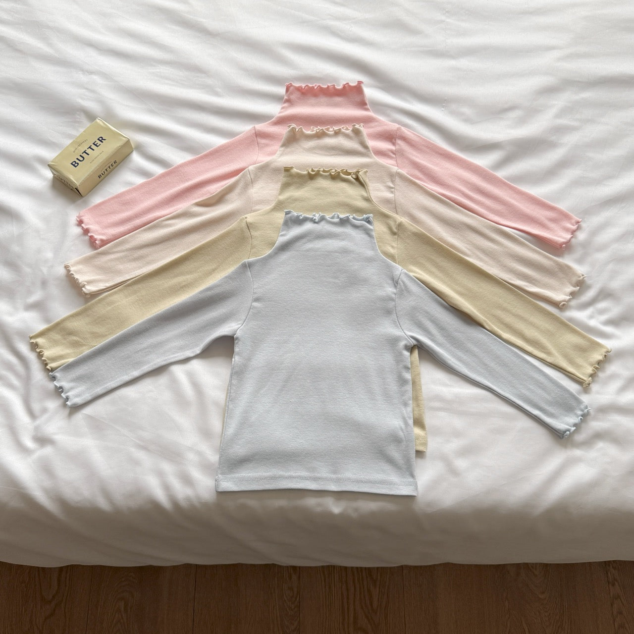 韓國童裝 25秋冬 | NB25402 Basic Must have mock tee