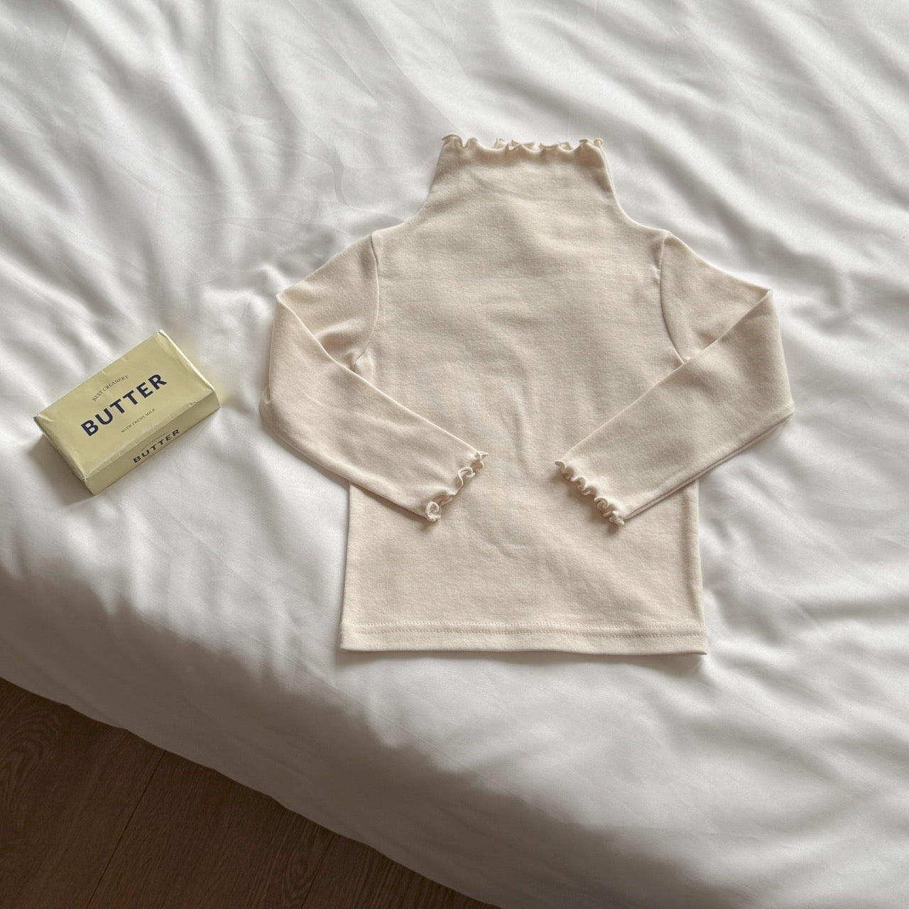 韓國童裝 25秋冬 | NB25402 Basic Must have mock tee