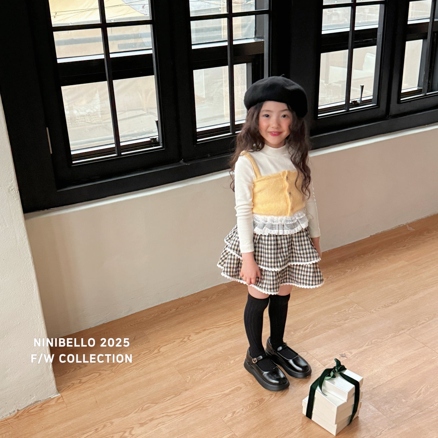 韓國童裝 25秋冬 | NB25401 1+1 Must have Tee