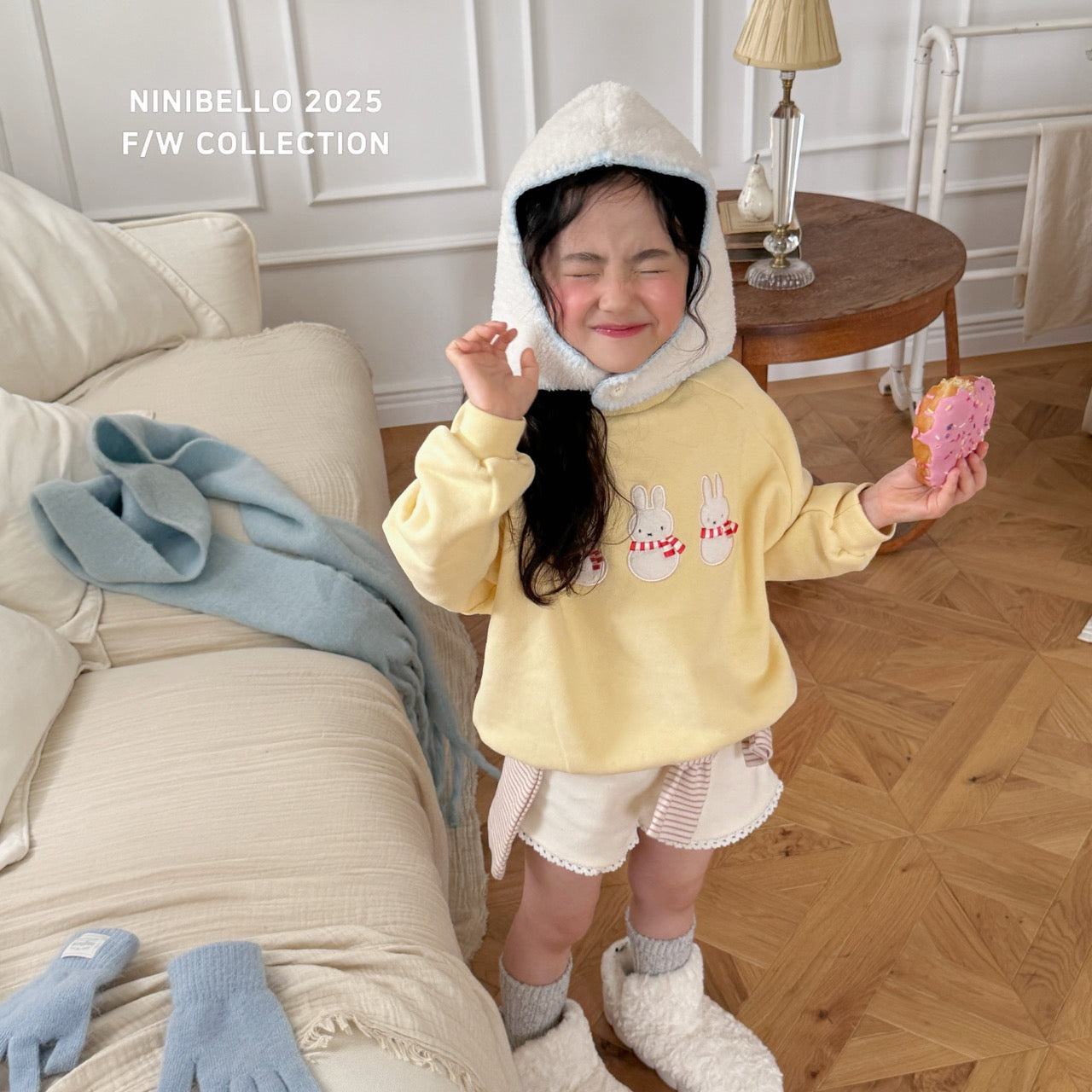 韓國童裝 25秋冬 | NB25406 Snowman MTM