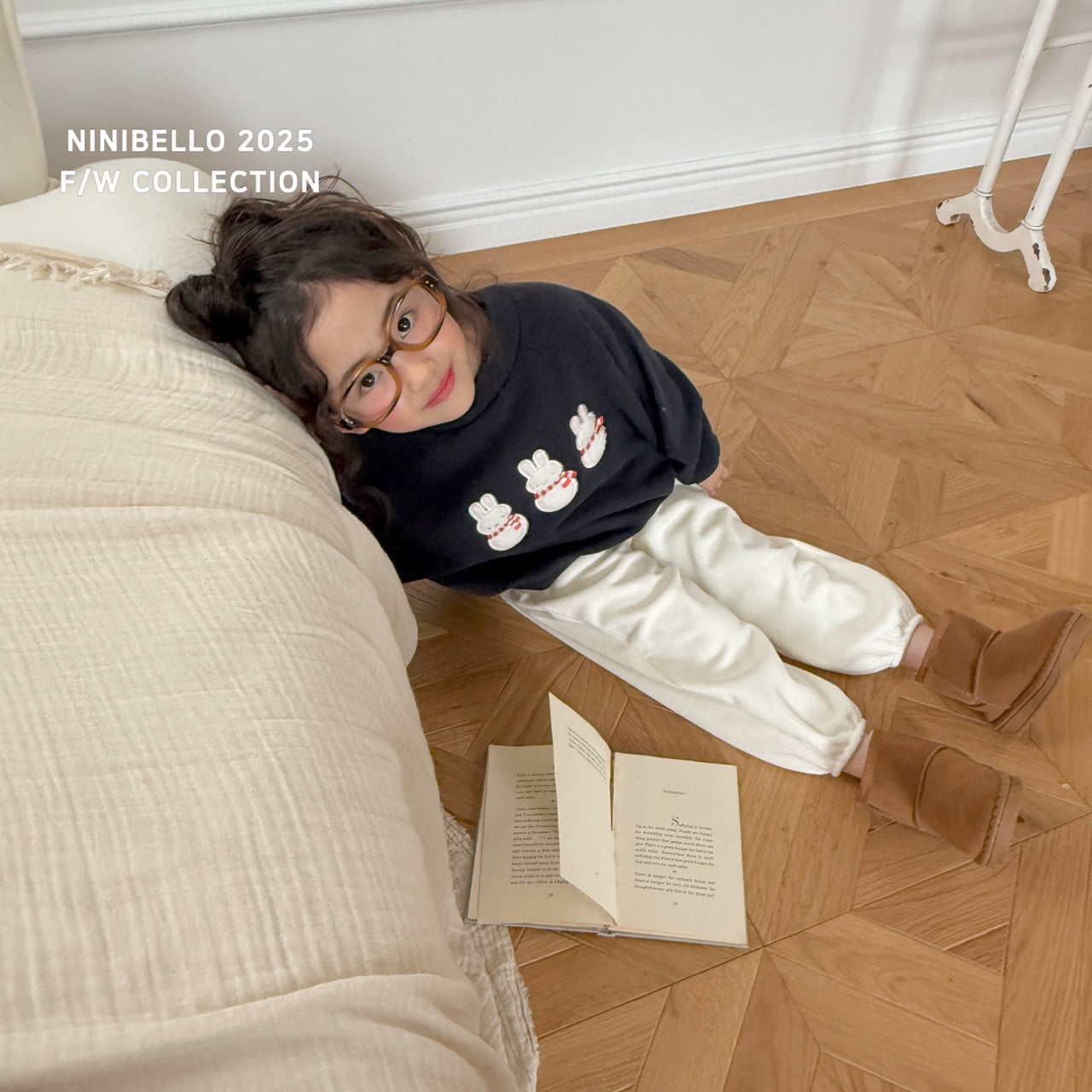 韓國童裝 25秋冬 | NB25406 Snowman MTM