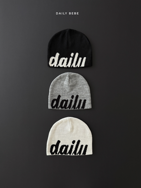韓國童裝 26秋| DD49 Lettering Beanie 配飾