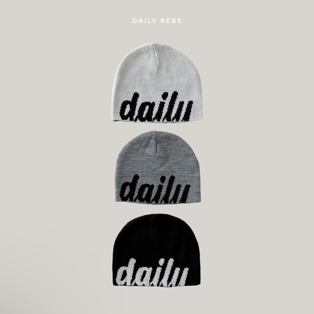 韓國童裝 26秋| DD49 Lettering Beanie 配飾