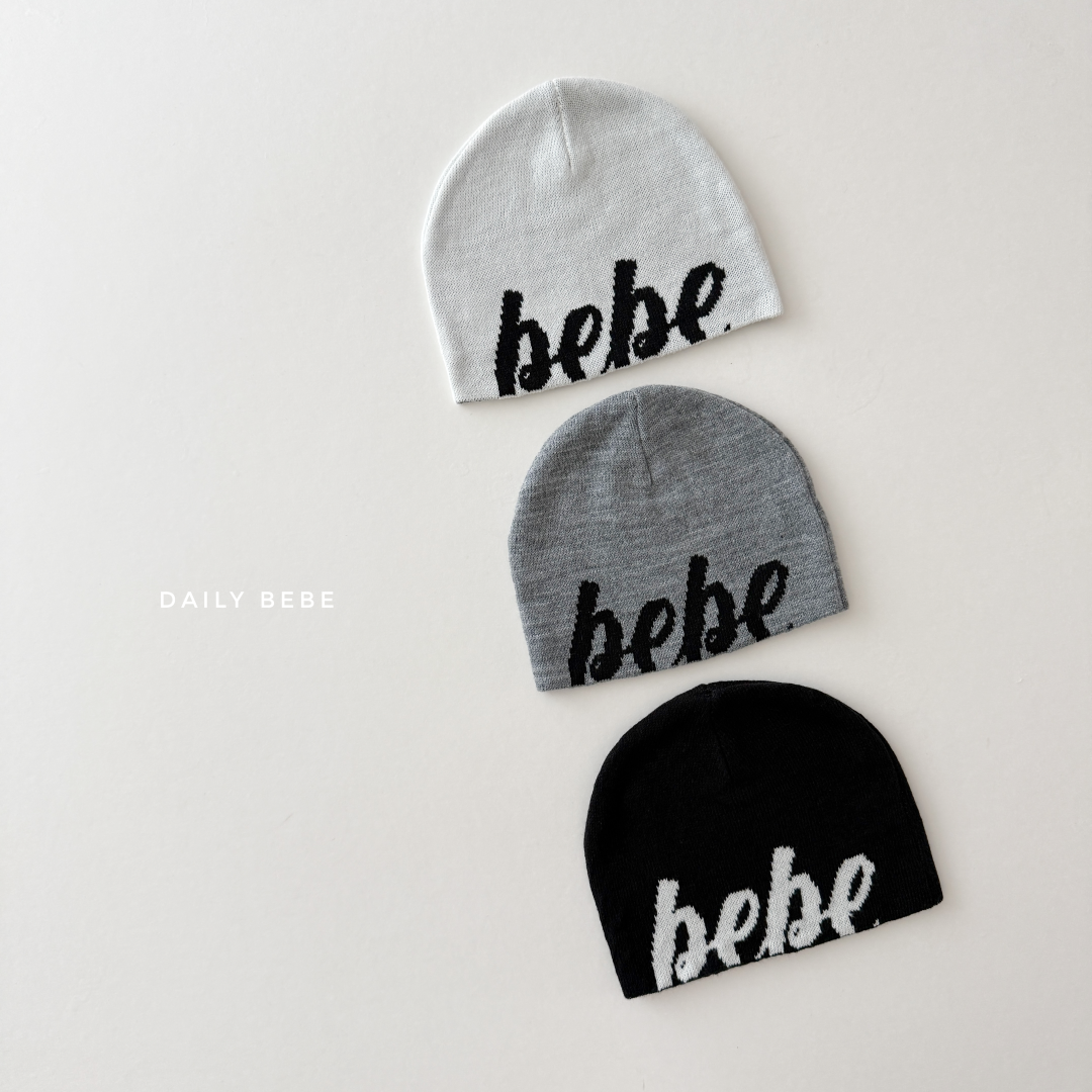 韓國童裝 26秋| DD49 Lettering Beanie 配飾