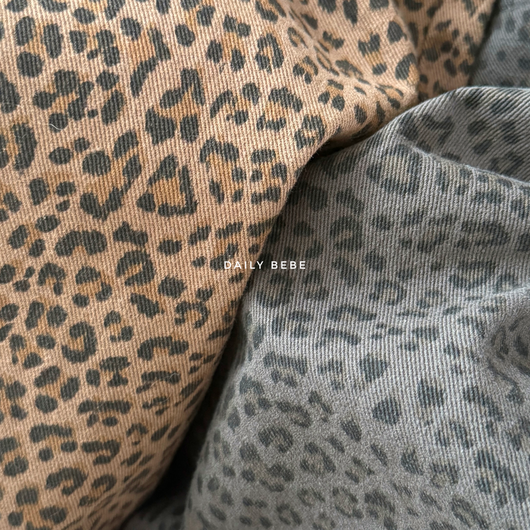 韓國童裝 26秋| DD45 Leopard Pants 長褲