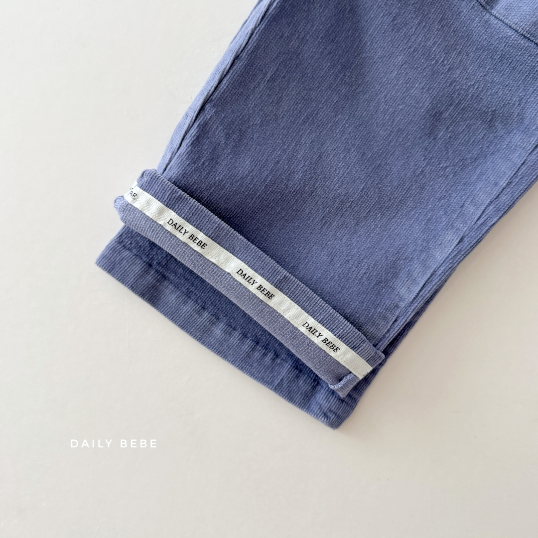 韓國童裝 26秋| DD46 Corduroy Wide Pants 長褲