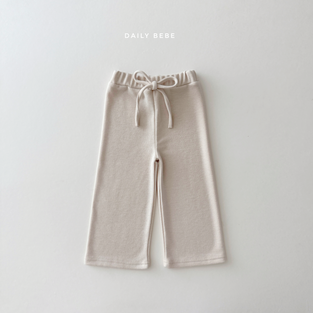 韓國童裝 26秋| DD36 Knit Wide Pants 長褲
