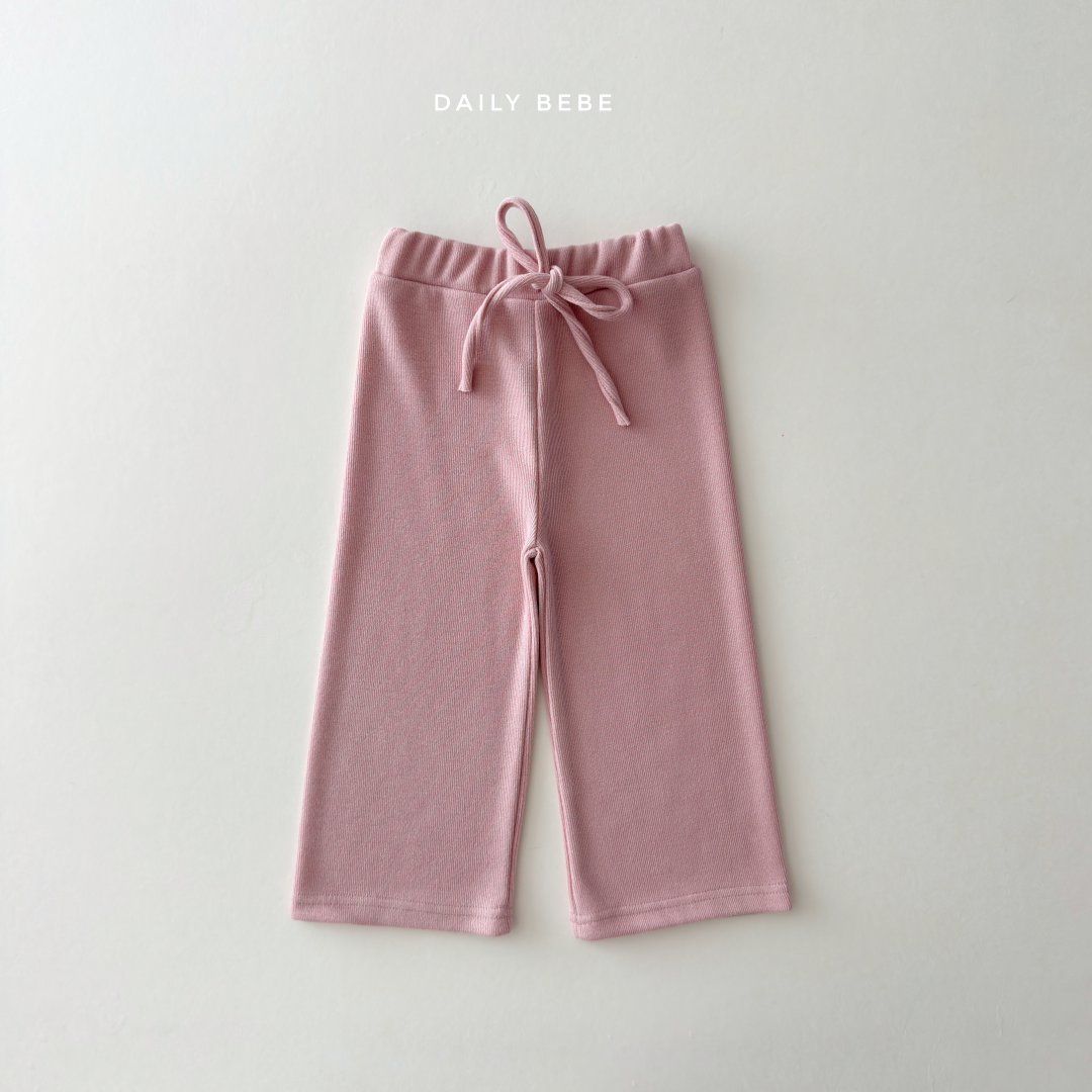 韓國童裝 26秋| DD36 Knit Wide Pants 長褲