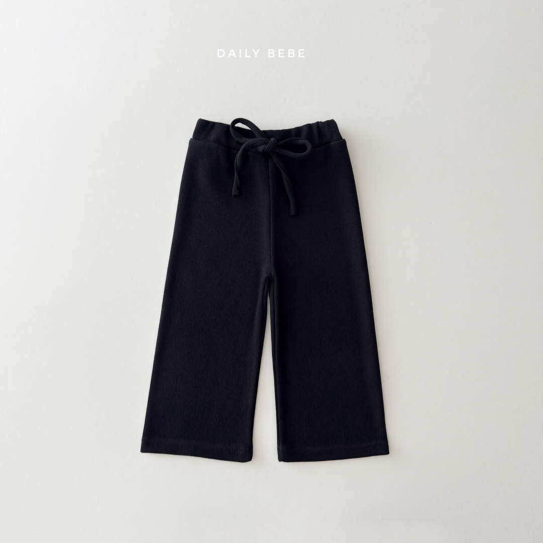 韓國童裝 26秋| DD36 Knit Wide Pants 長褲